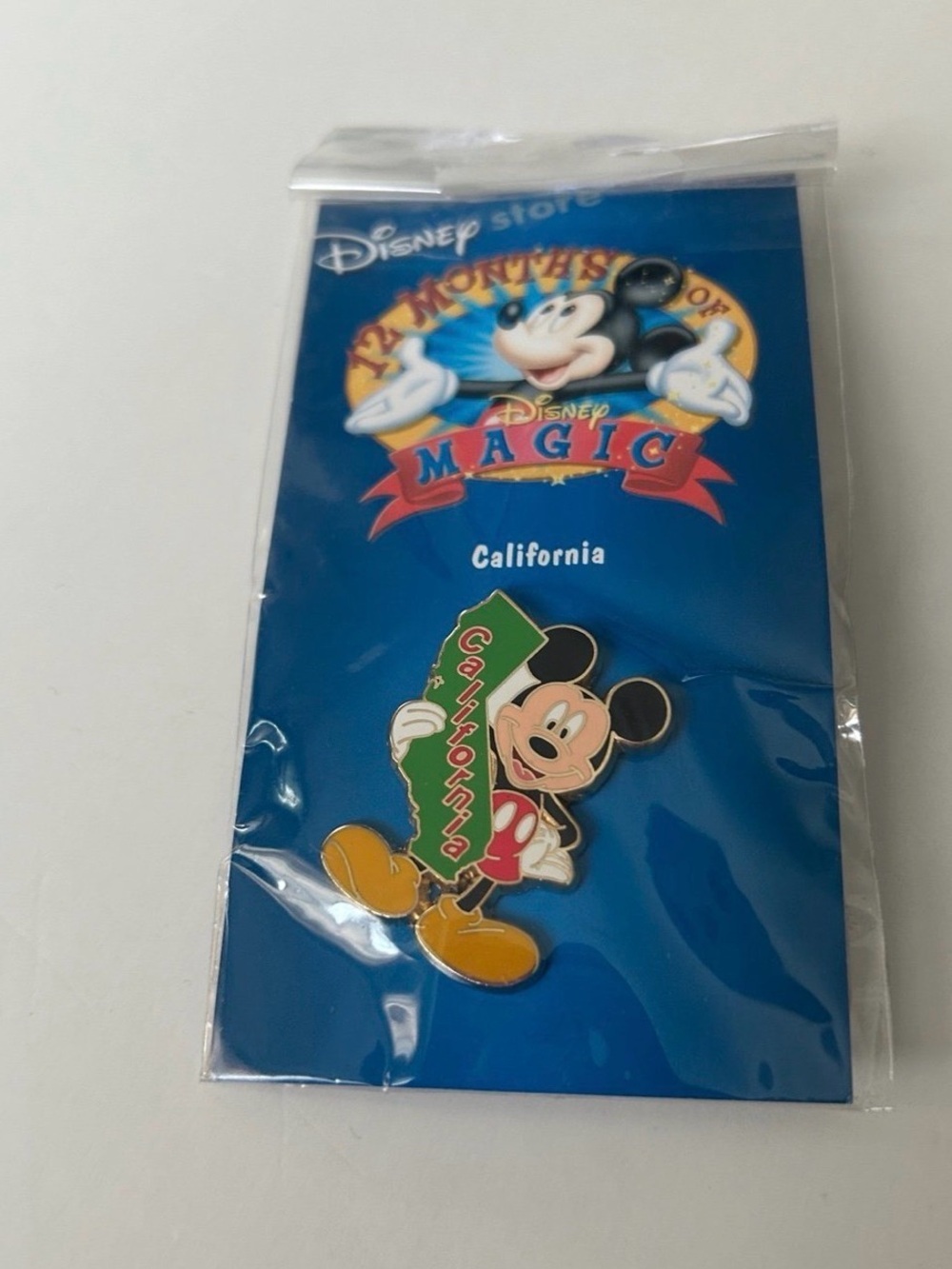 Disney Mickey Mouse California Pin